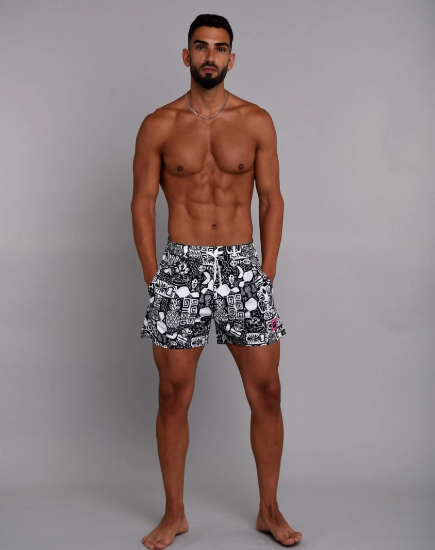 OOSC Men's Quick-Dry Swim Shorts for Comfort & Style – Tahiti Collection
