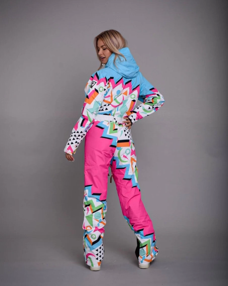 OOSC Unisex Waterproof Ski Suit - Winter Sports Jacket & Pants for Men & Women