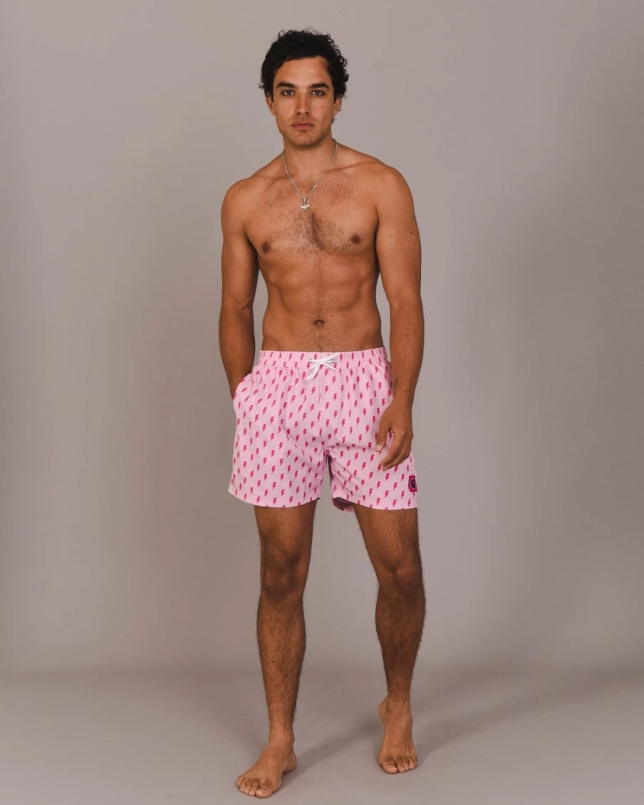 OOSC Men's Strike Of Luck Quick-Dry Swim Shorts for Comfort & Style