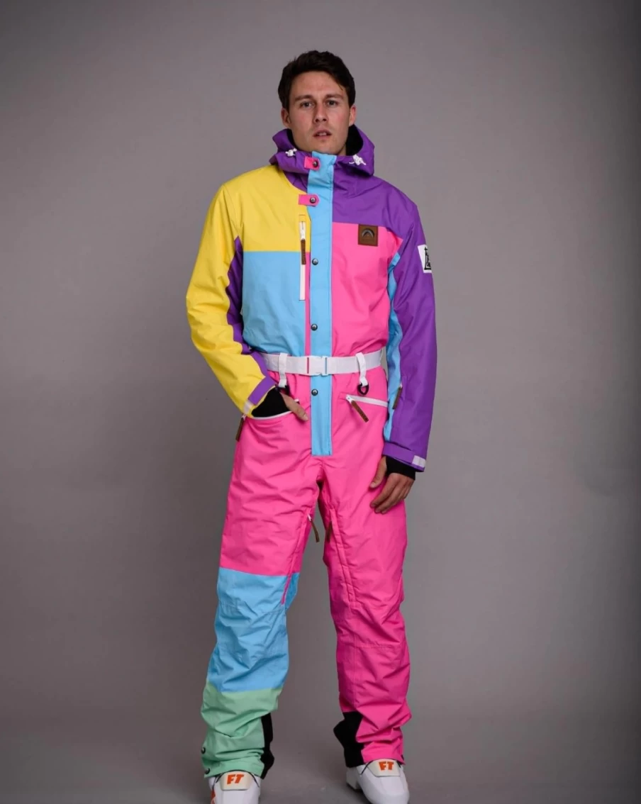 OOSC Unisex So Fetch Ski Suit - Waterproof Winter Snowsuit for Men & Women
