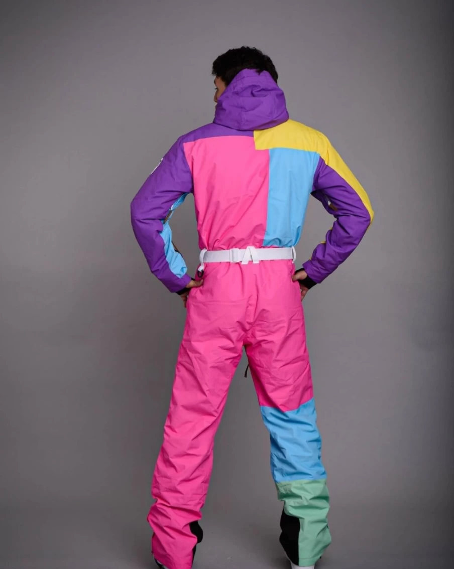 OOSC Unisex So Fetch Ski Suit - Waterproof Winter Snowsuit for Men & Women