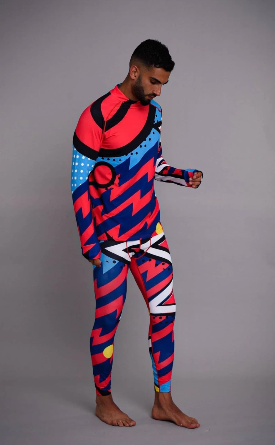 OOSC Men's Fresh Prince Baselayer Pants - Lightweight & Breathable for Active Wear